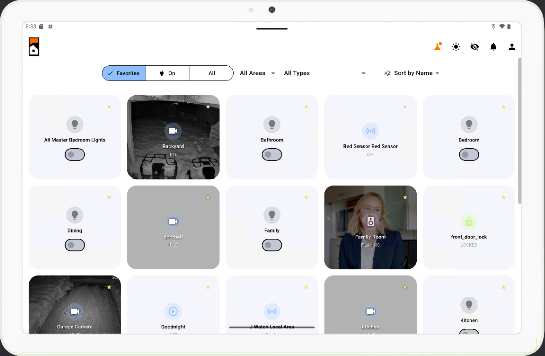 Android Tablet Dashboard 2