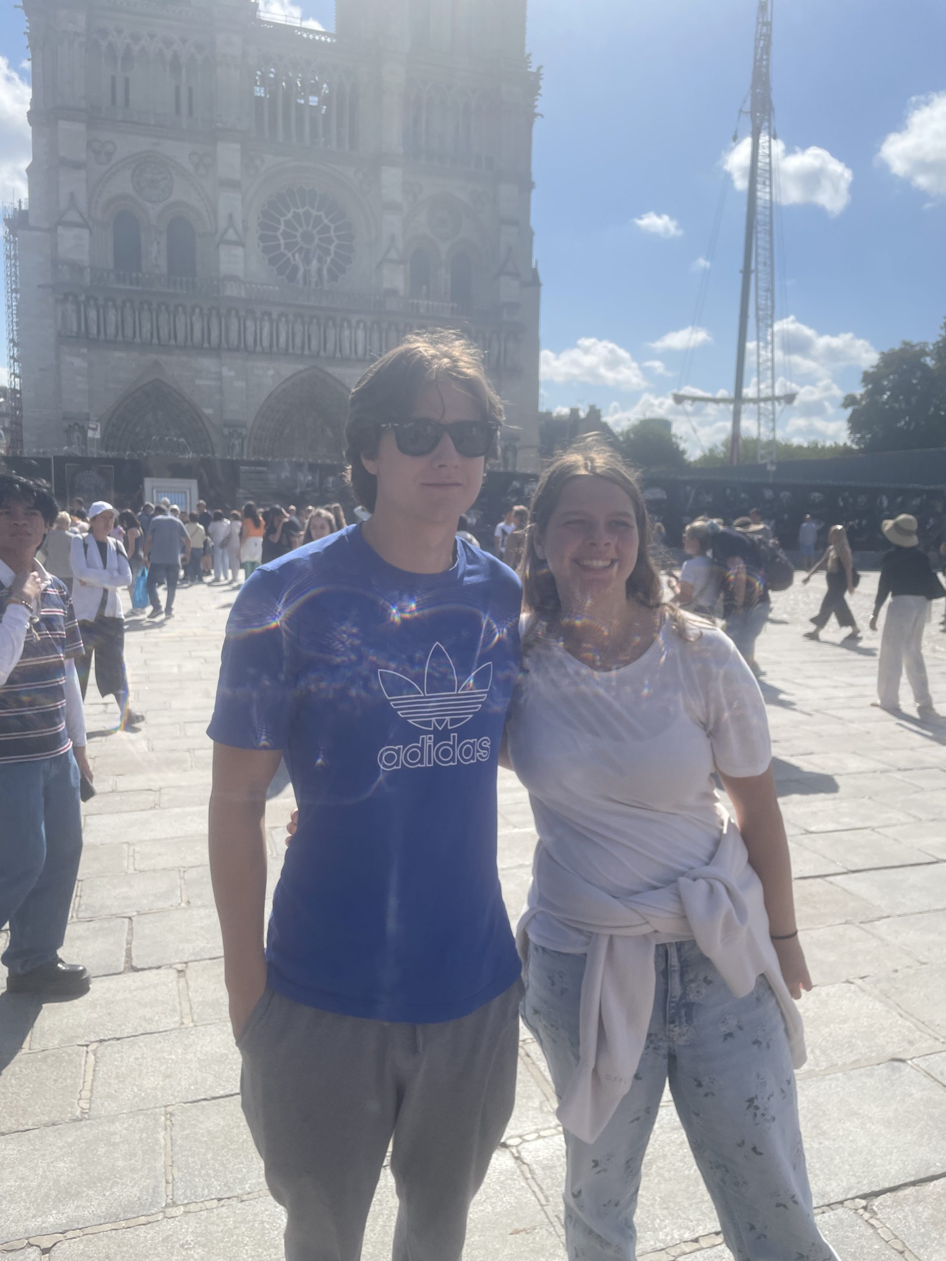 Kids at Notre Dame